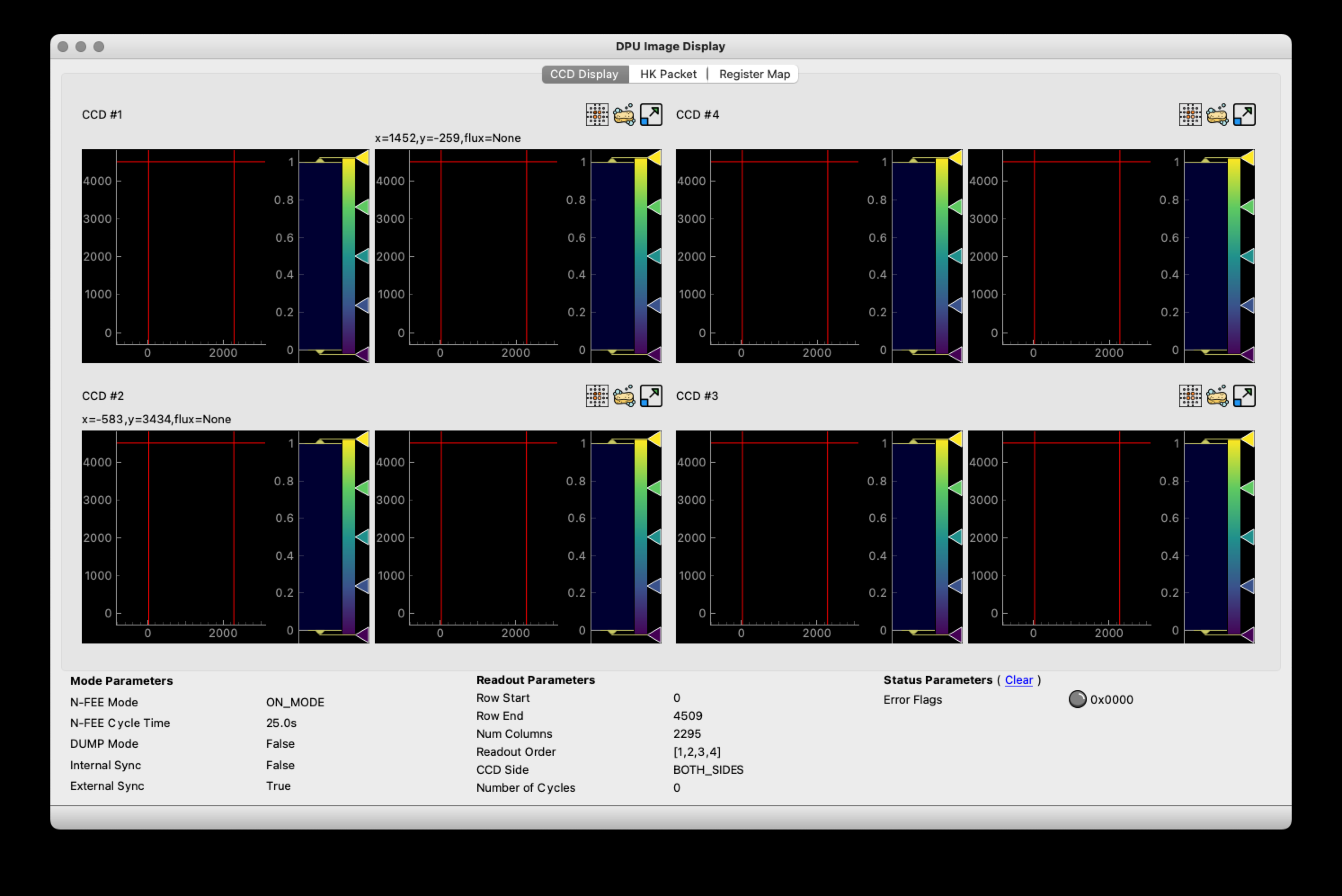 dpu ui started on mode